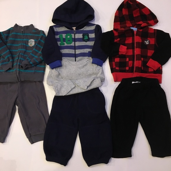 Huge Bundle Boys 12 Month Carter’s 2-3 piece sets! - Picture 3 of 5